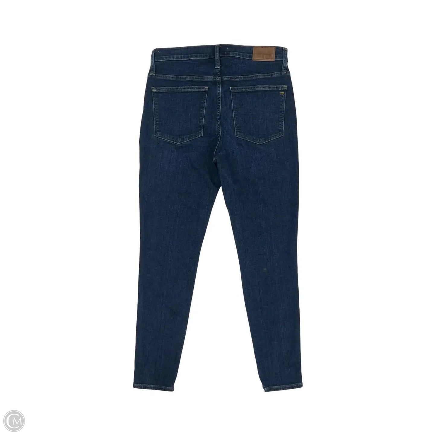 Jeans Skinny By Madewell In Blue Denim, Size: 10