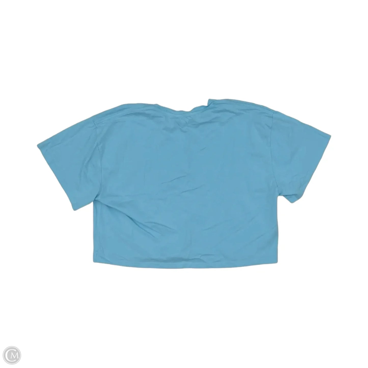 Athletic Top Short Sleeve By Athleta In Blue, Size: Xl