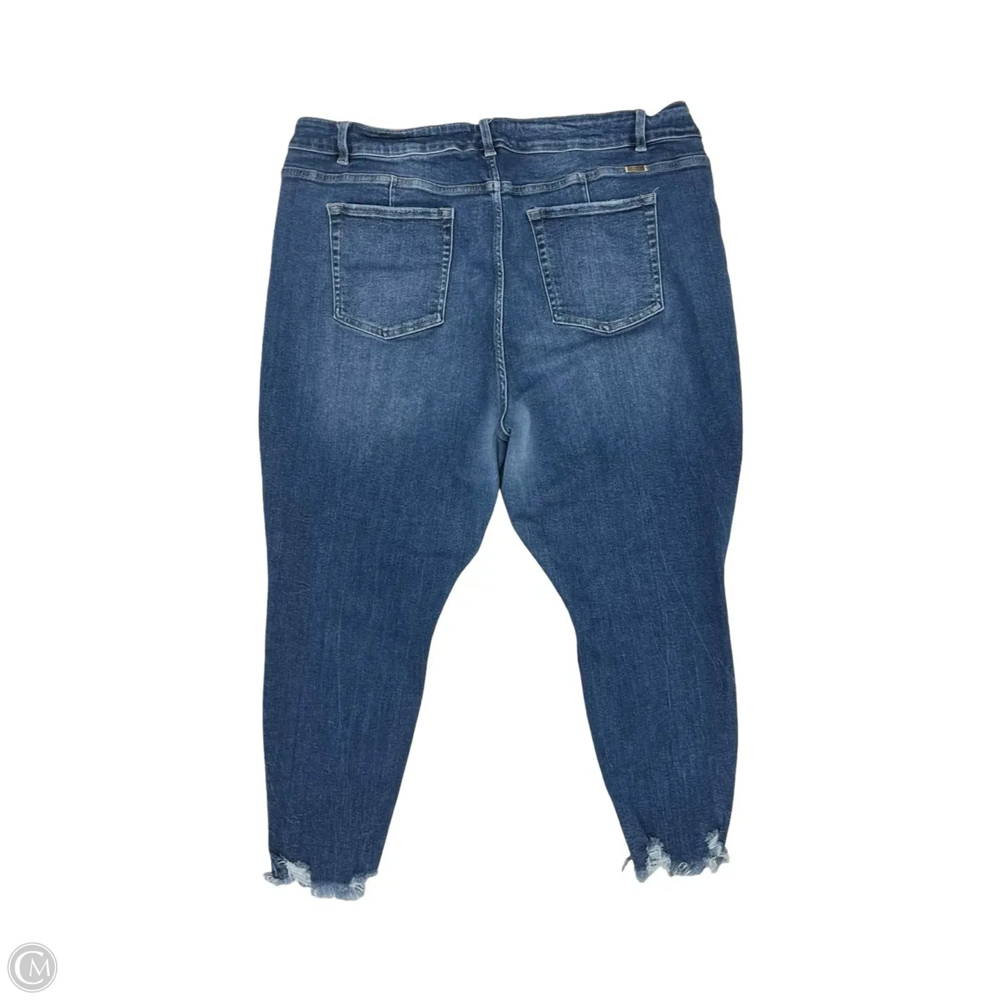 Jeans Skinny By Kancan In Blue Denim, Size: 24