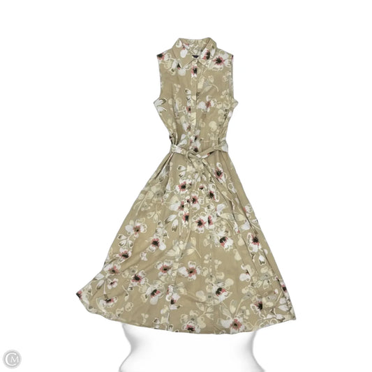 Dress Party Midi By Tommy Hilfiger In Geometric Pattern, Size: 2