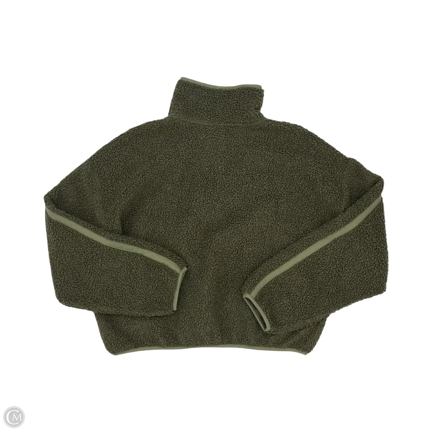 Sweatshirt Collar By Old Navy In Green, Size: S