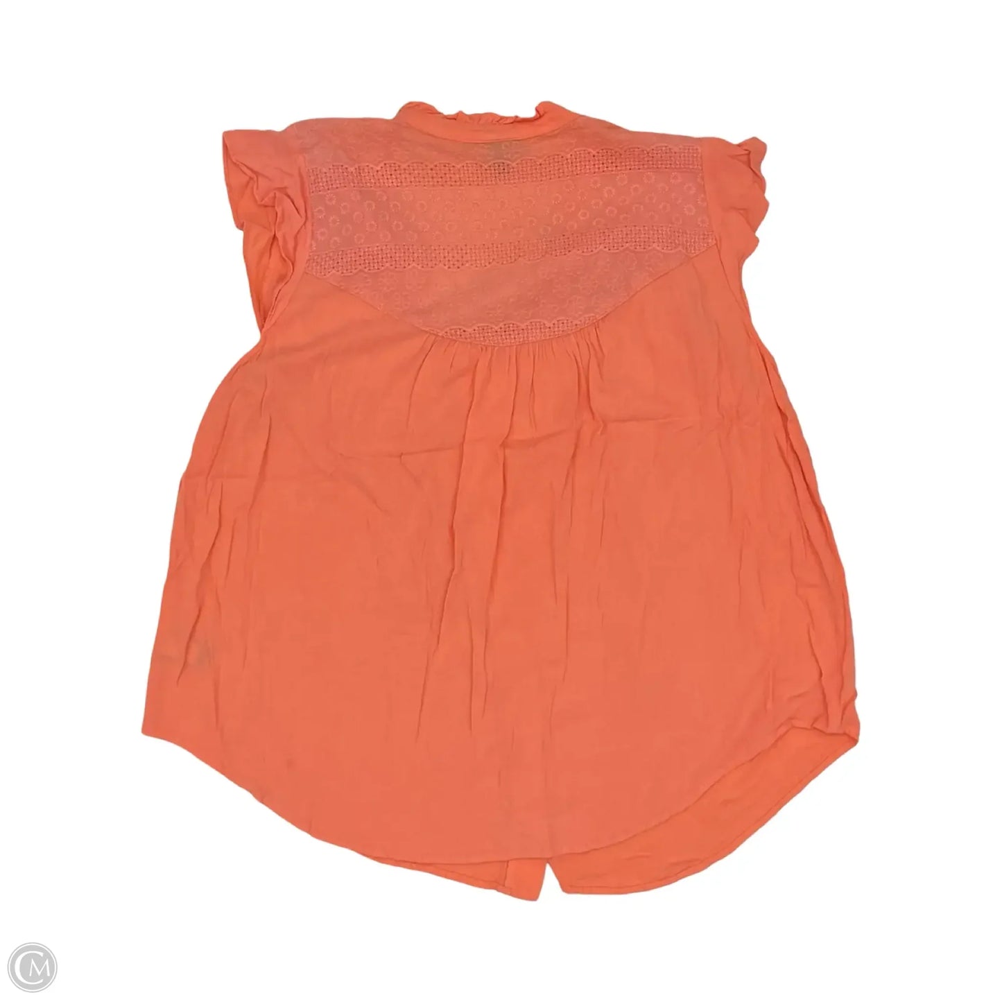 Blouse Short Sleeve By Torrid In Orange, Size: 1x