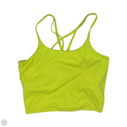 Athletic Tank Top By Clothes Mentor In Green, Size: L