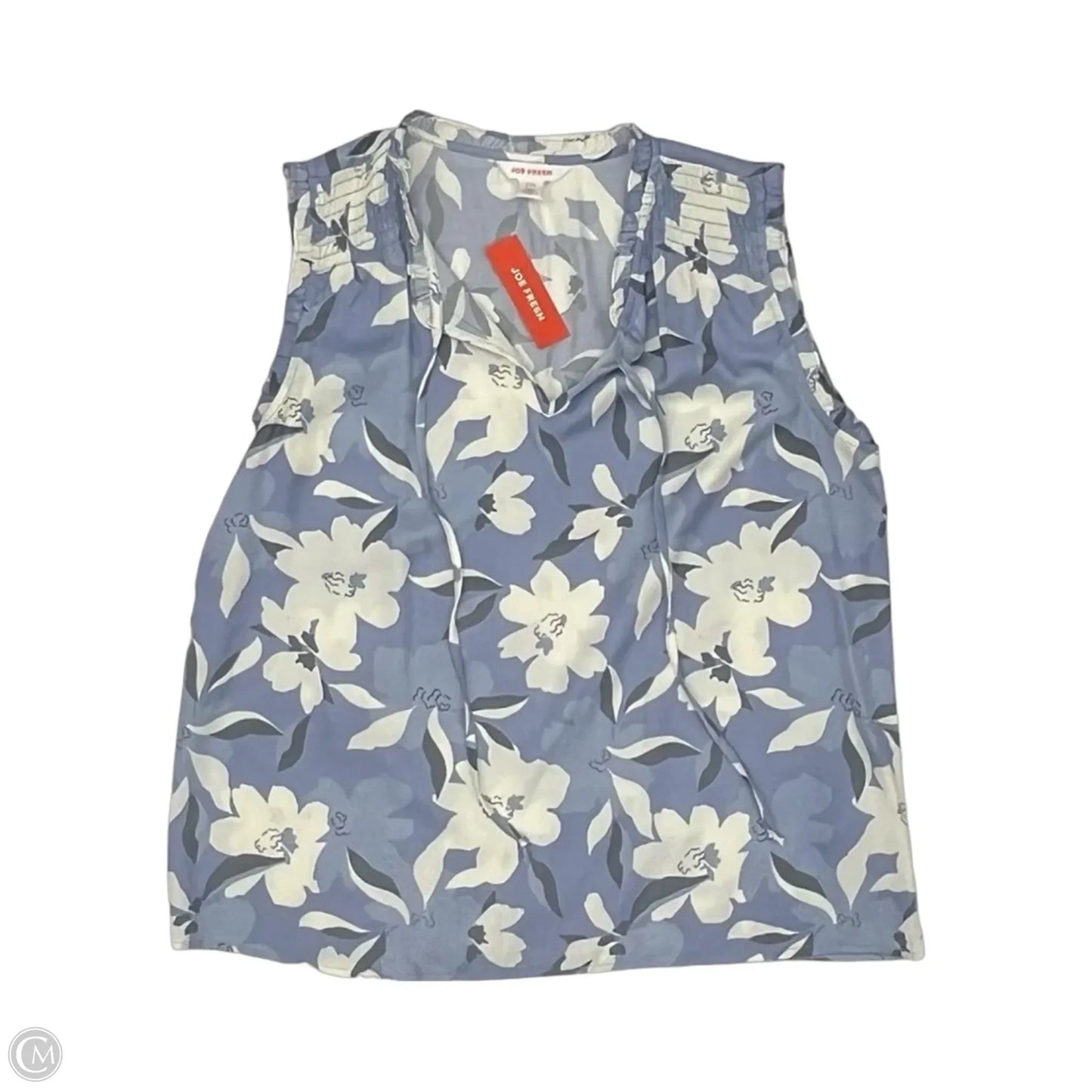 Blouse Sleeveless By Joe Fresh In Floral Print, Size: S