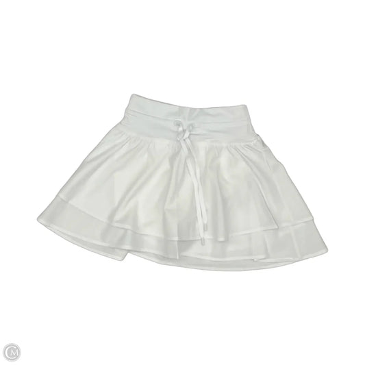 Athletic Skort By Dsg Outerwear In White, Size: Xxs