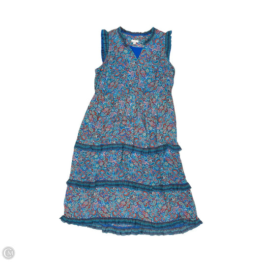Dress Party Midi By J. Jill In Floral Print, Size: Mp