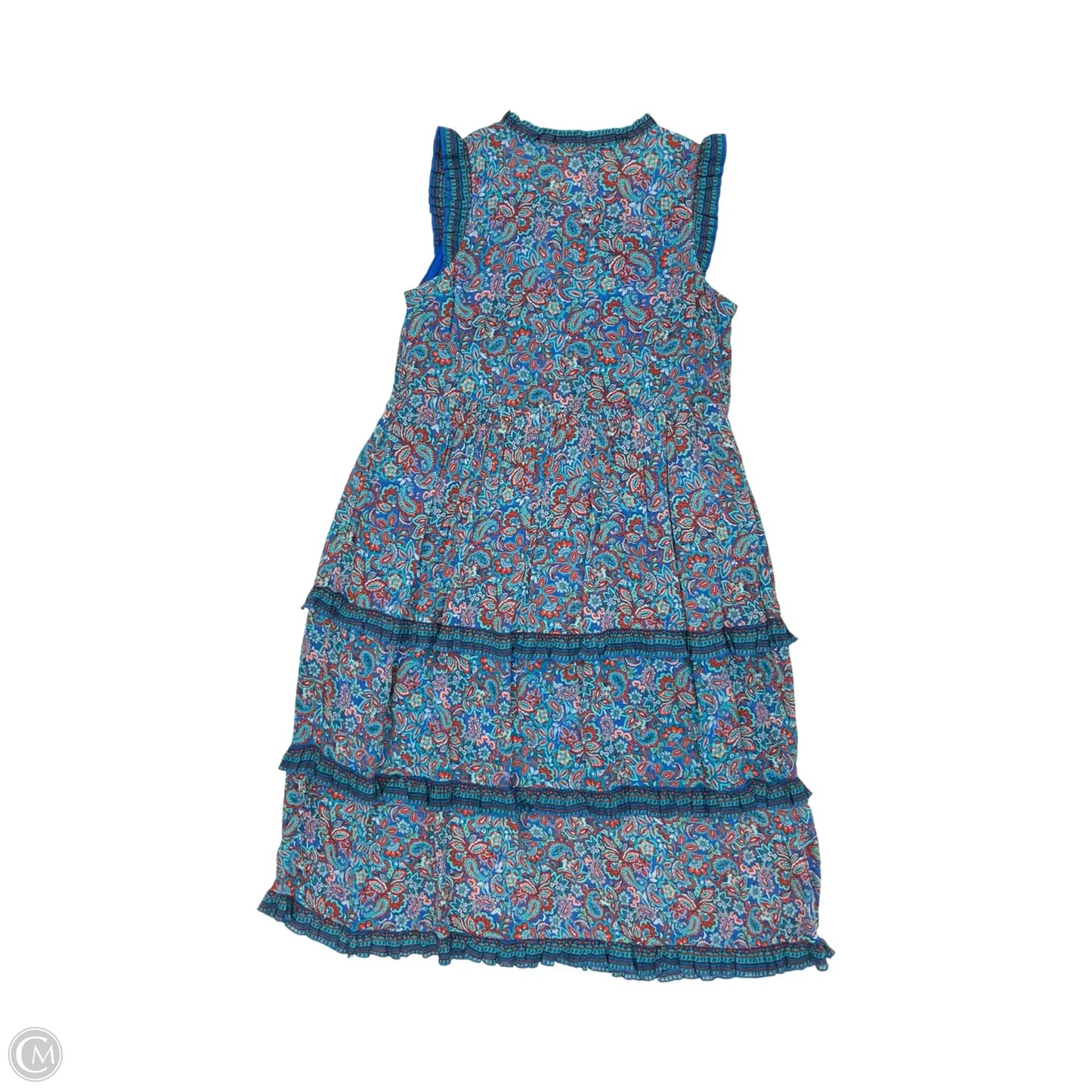 Dress Party Midi By J. Jill In Floral Print, Size: Mp