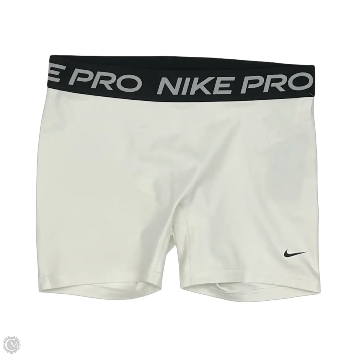 Athletic Shorts By Nike In Black & White, Size: Xl