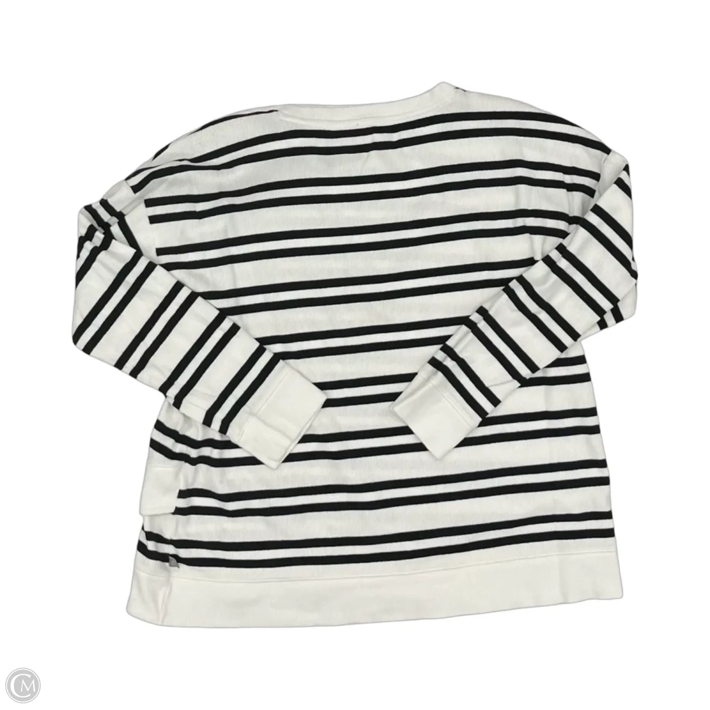 Top Long Sleeve By Talbots In Striped Pattern, Size: Xl