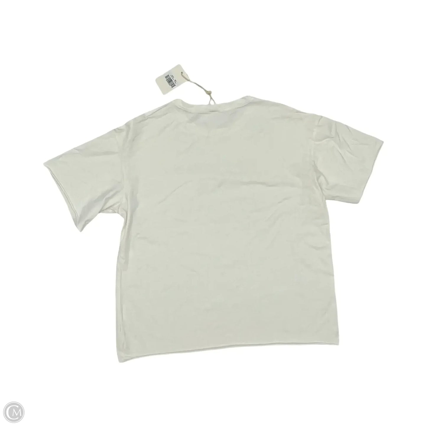 Top Short Sleeve By Cmf In Cream, Size: S