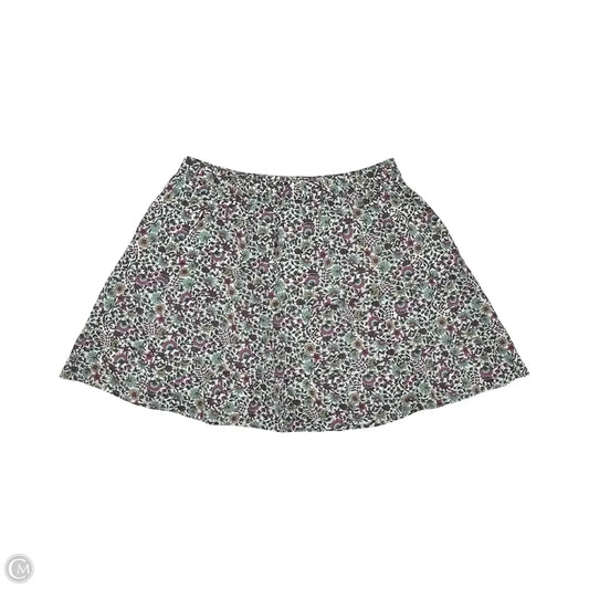 Skirt Mini & Short By J. Crew In Floral Print, Size: S