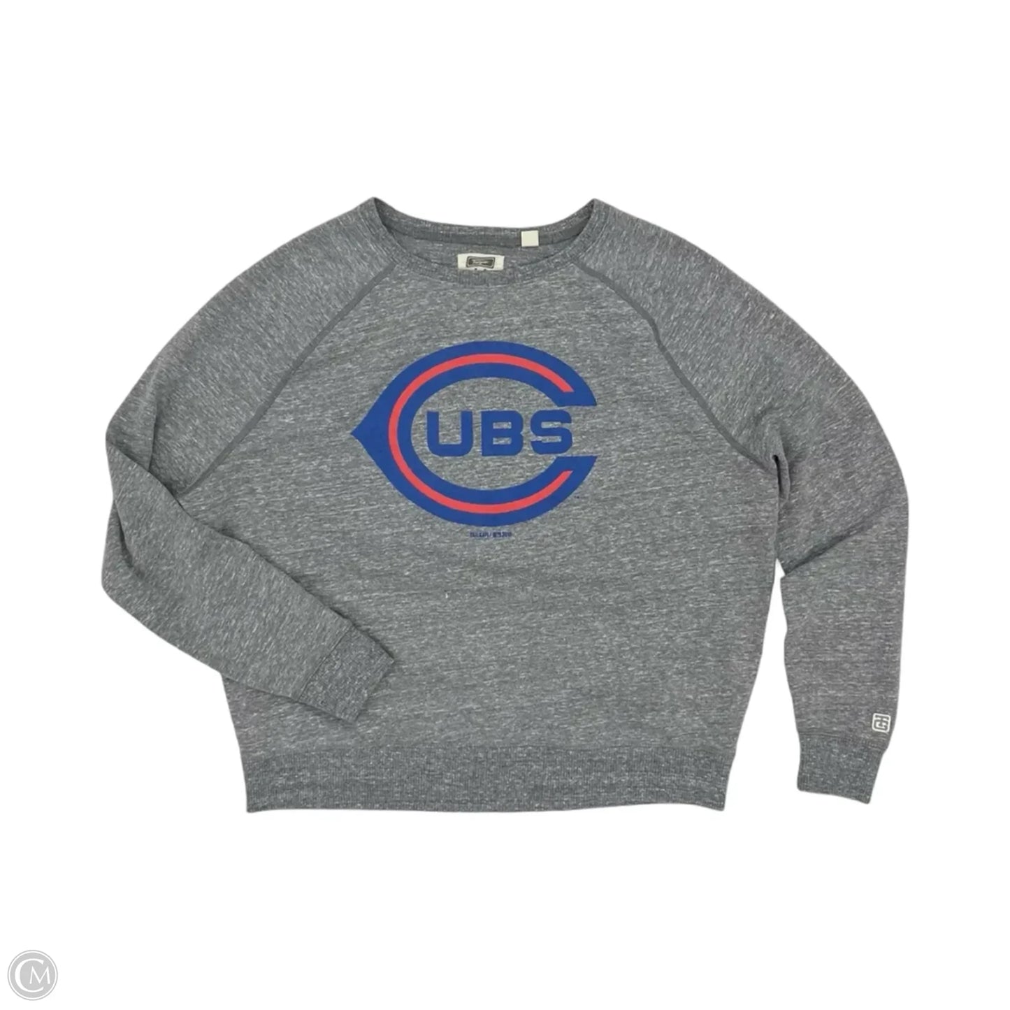 Sweatshirt Crewneck By Cme In Grey, Size: M