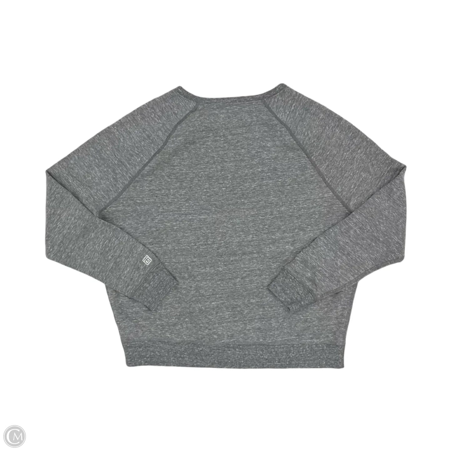 Sweatshirt Crewneck By Cme In Grey, Size: M