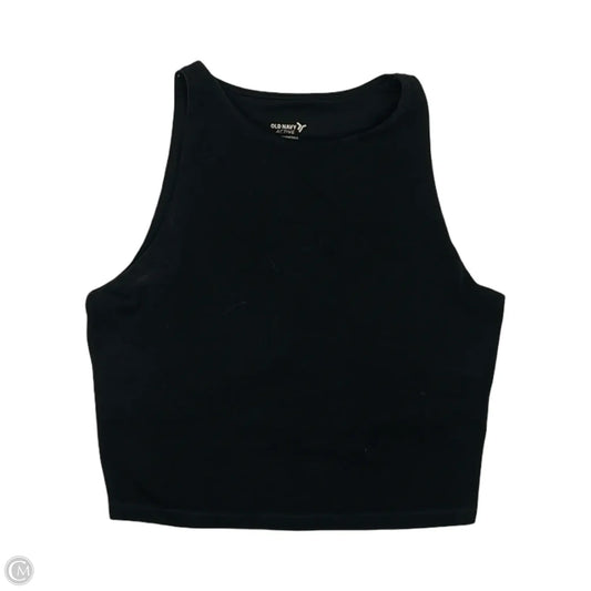 Athletic Tank Top By Old Navy In Black, Size: S