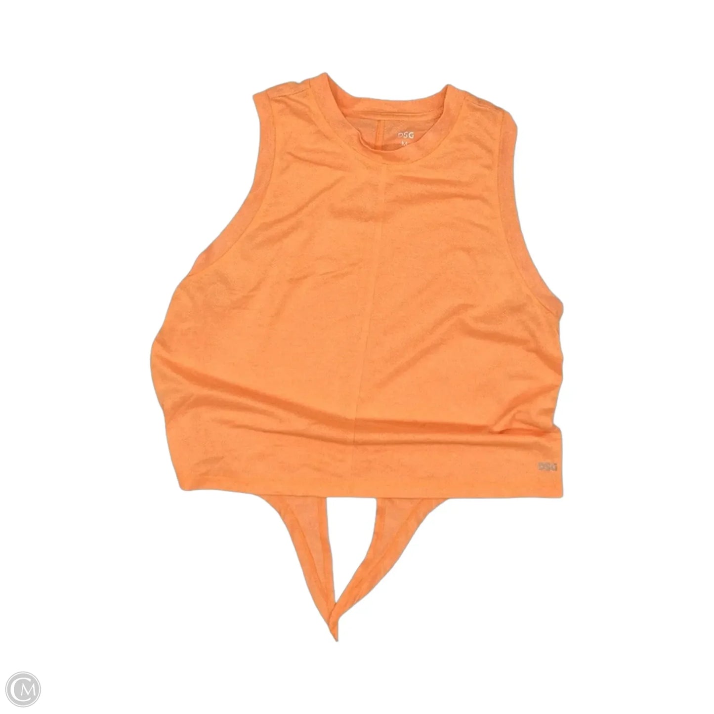 Athletic Tank Top By Dsg Outerwear In Orange, Size: M