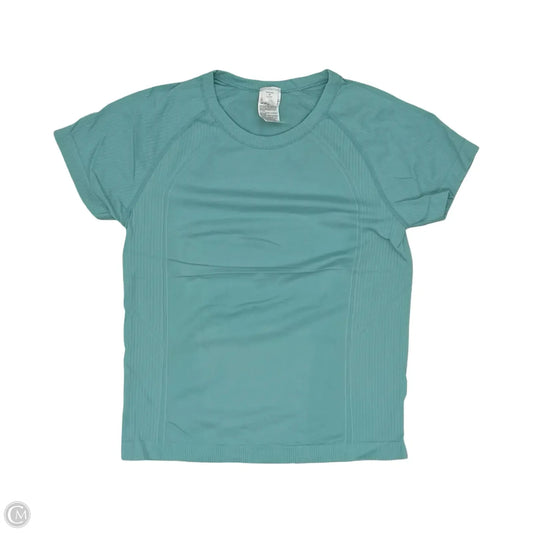 Athletic Top Short Sleeve By Old Navy In Blue, Size: M