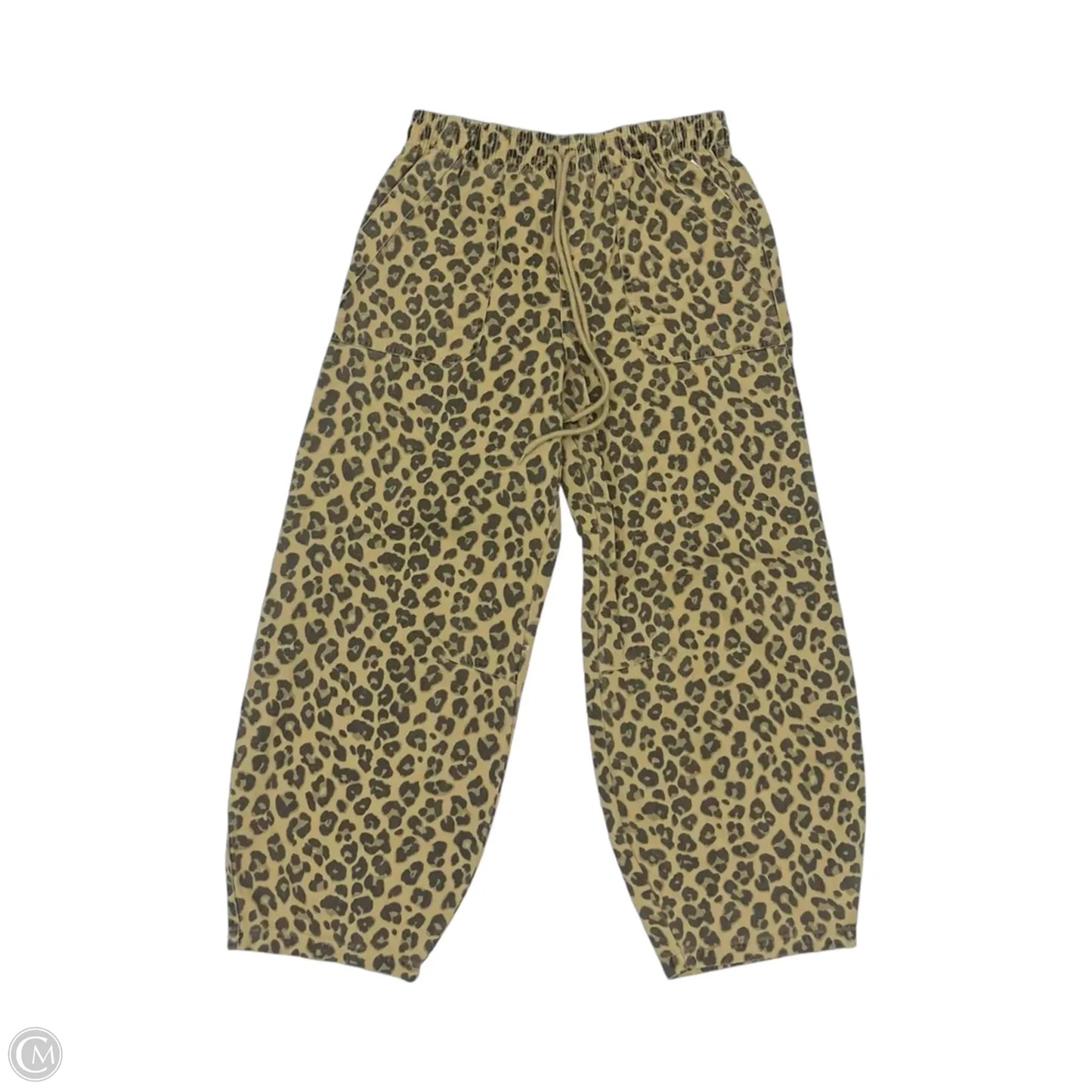 Pants Joggers By Joa In Leopard Print, Size: S