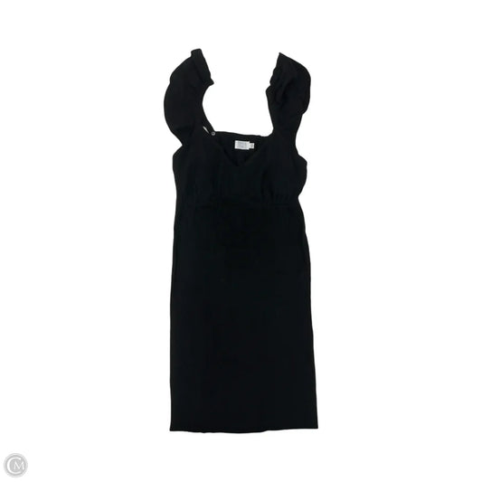 Dress Casual Midi By Time And Tru In Black, Size: M
