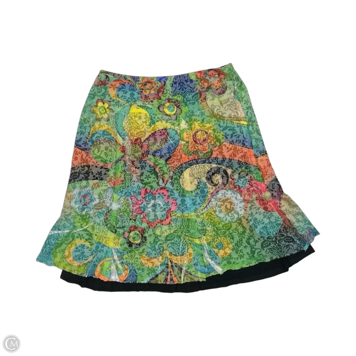Skirt Mini & Short By Nally And Millie In Floral Print, Size: Xs