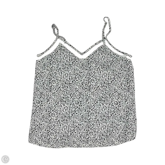 Blouse Sleeveless By Nine West In Black & White, Size: Xs