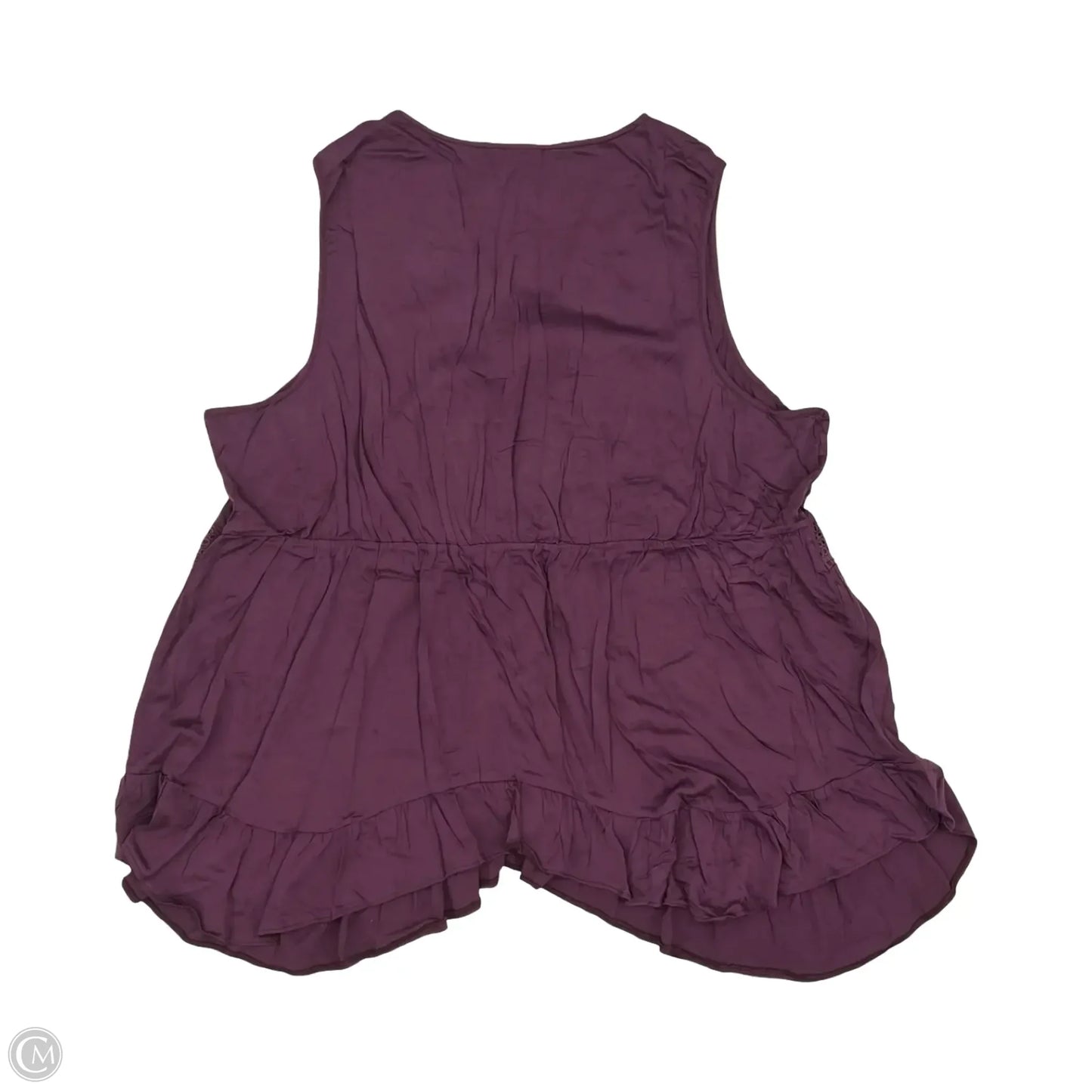 Blouse Sleeveless By Torrid In Purple, Size: 4x