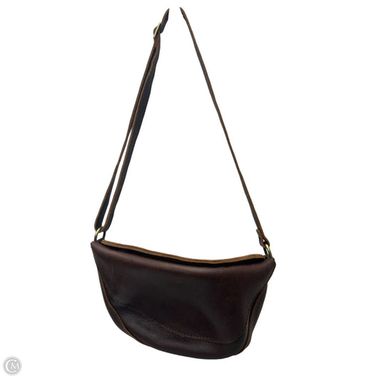 Crossbody Leather By Portland Leather, Size: Medium