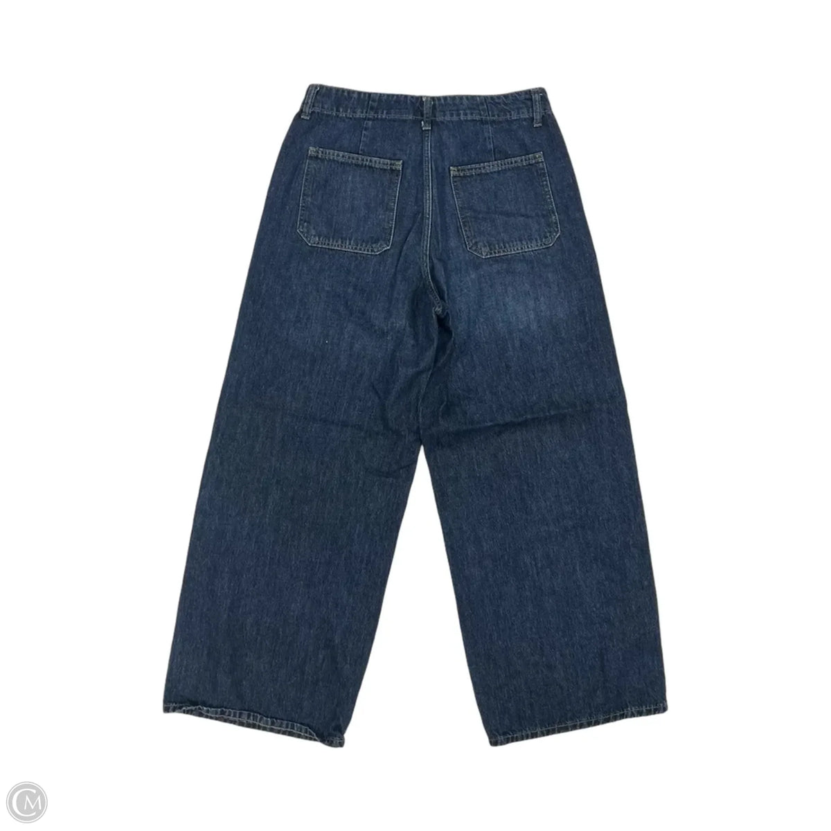 Jeans Wide Leg By Old Navy In Blue Denim, Size: 8