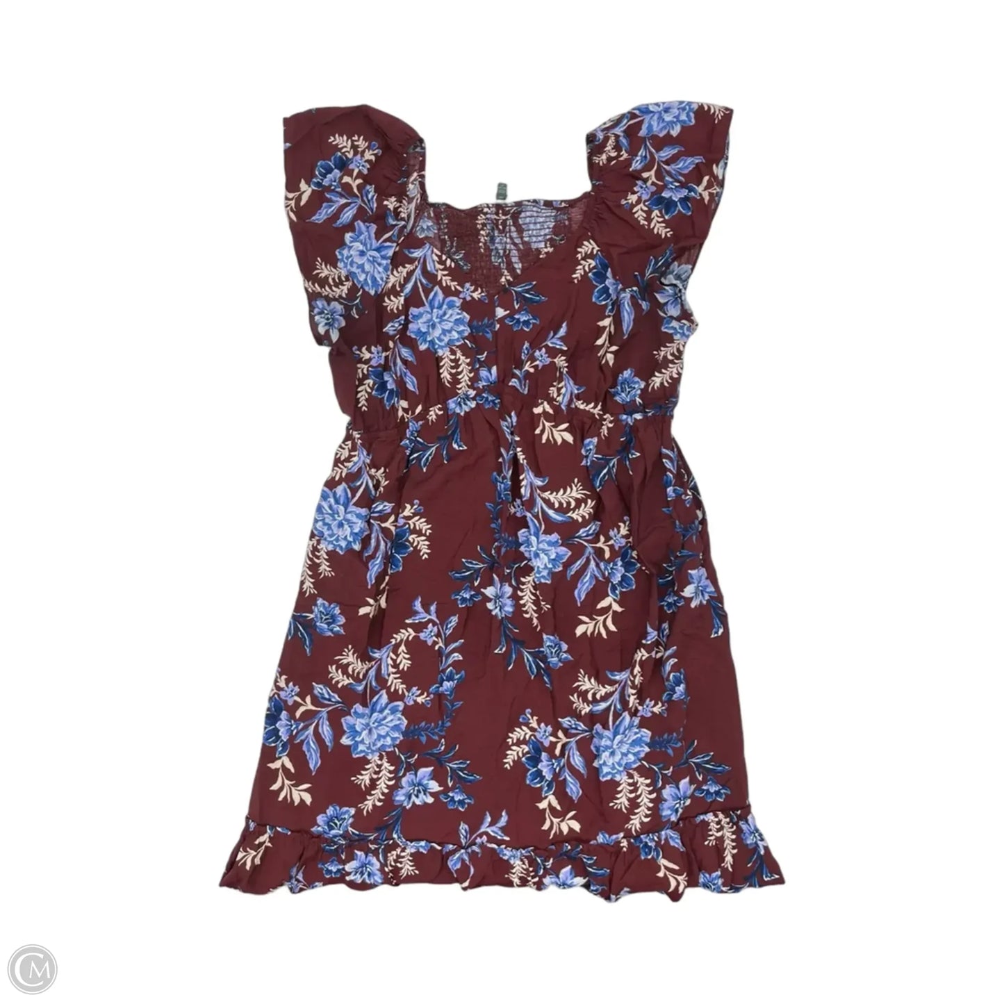 Dress Party Midi By Terra & Sky In Floral Print, Size: 3x