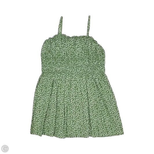 Dress Party Short By Wild Fable In Green & White, Size: Xl