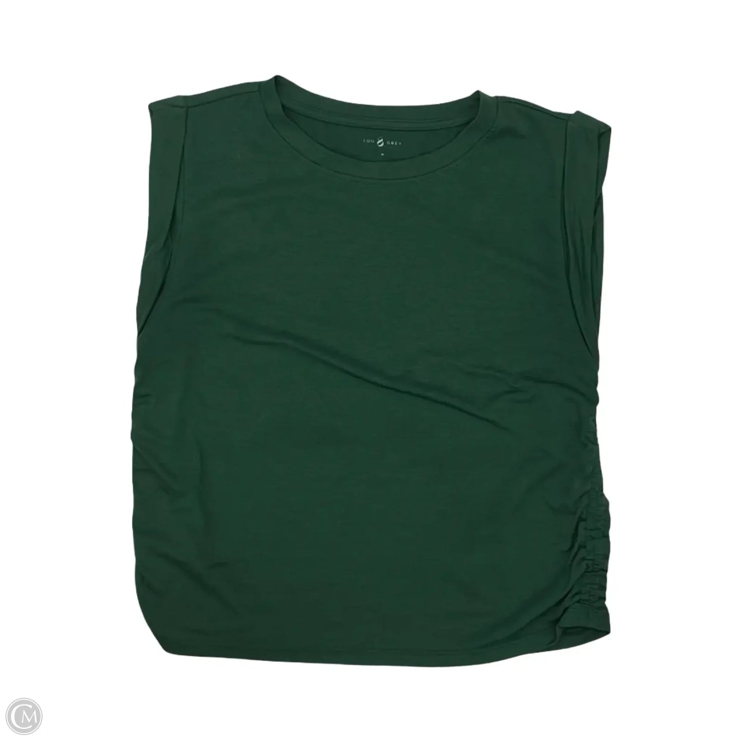 Top Short Sleeve By Lou And Grey In Green, Size: M