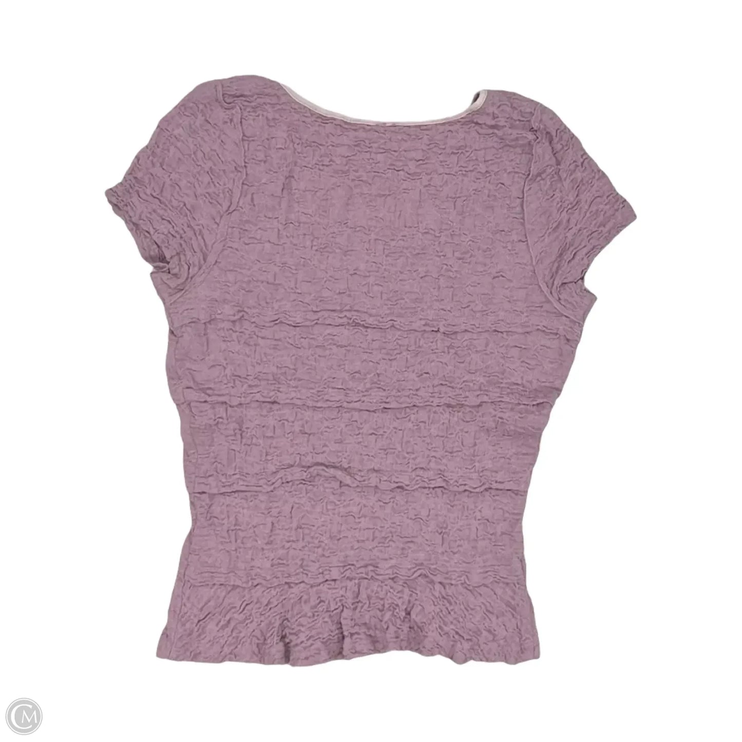 Top Short Sleeve By Free People In Pink, Size: M