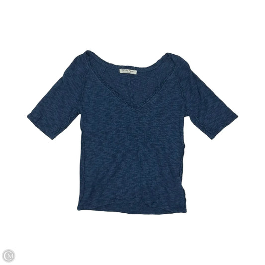 Top Short Sleeve By We The Free In Blue, Size: L