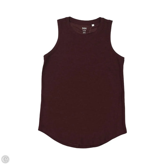 Athletic Tank Top By Dsg Outerwear In Red, Size: Xxs