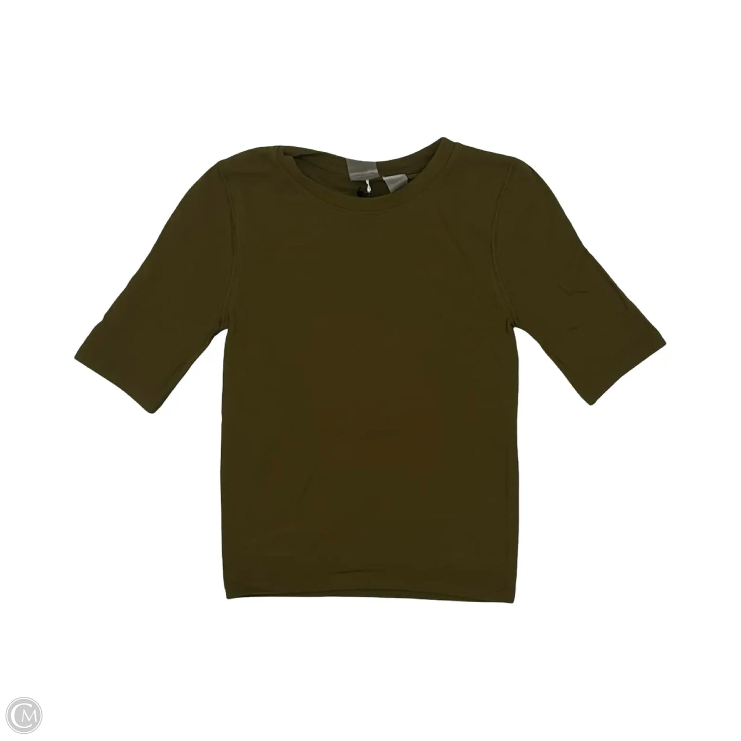 Athletic Top Short Sleeve By Calia In Green, Size: S