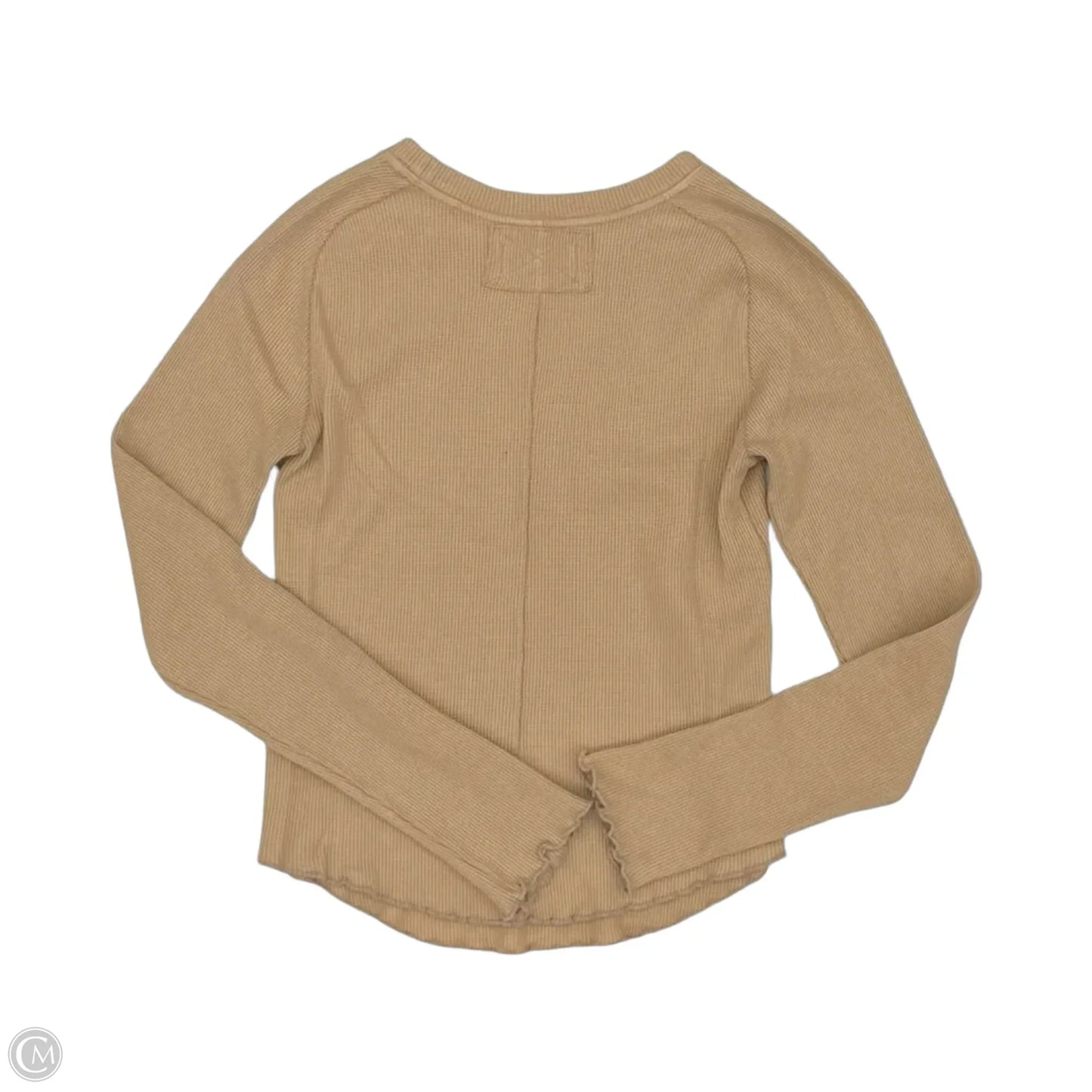 Top Long Sleeve By We The Free In Brown, Size: S
