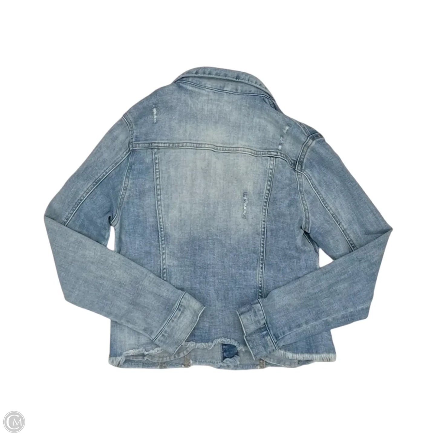 Jacket Denim By Eunina In Blue Denim, Size: S