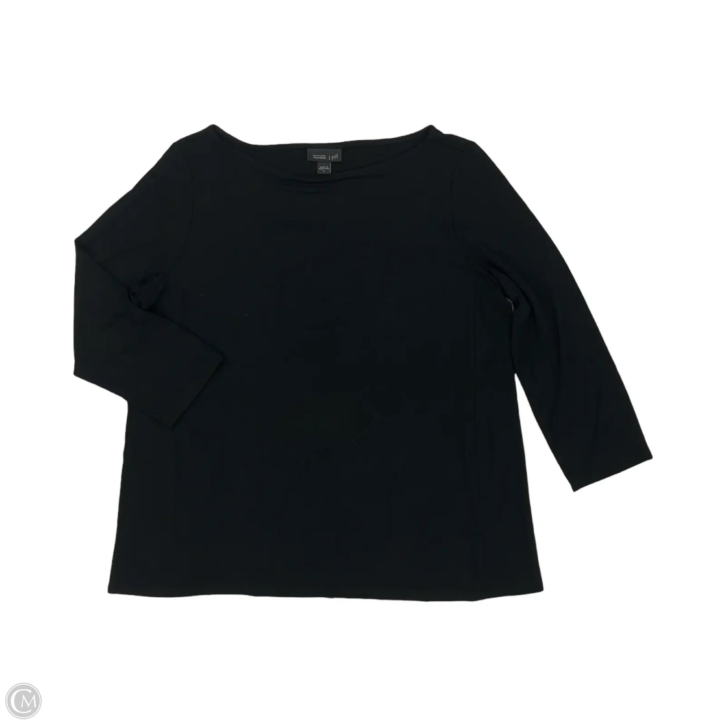 Top Long Sleeve By J. Jill In Black, Size: S