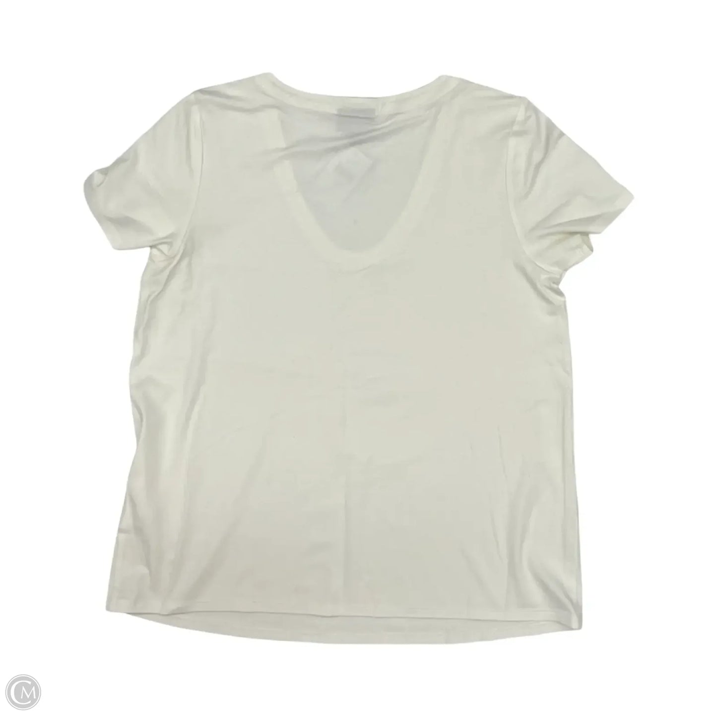 Top Short Sleeve By J. Jill In Cream, Size: S