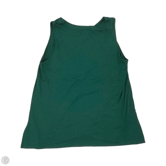 Top Sleeveless By J. Jill In Green, Size: Lp
