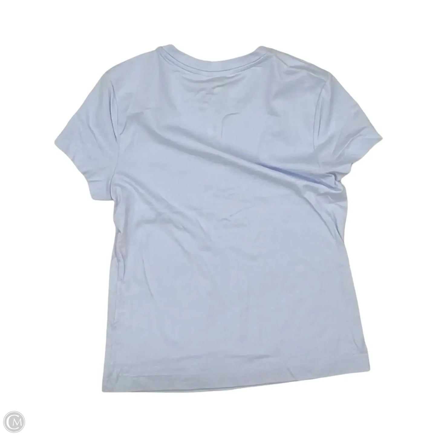 Top Short Sleeve By Banana Republic In Blue, Size: S