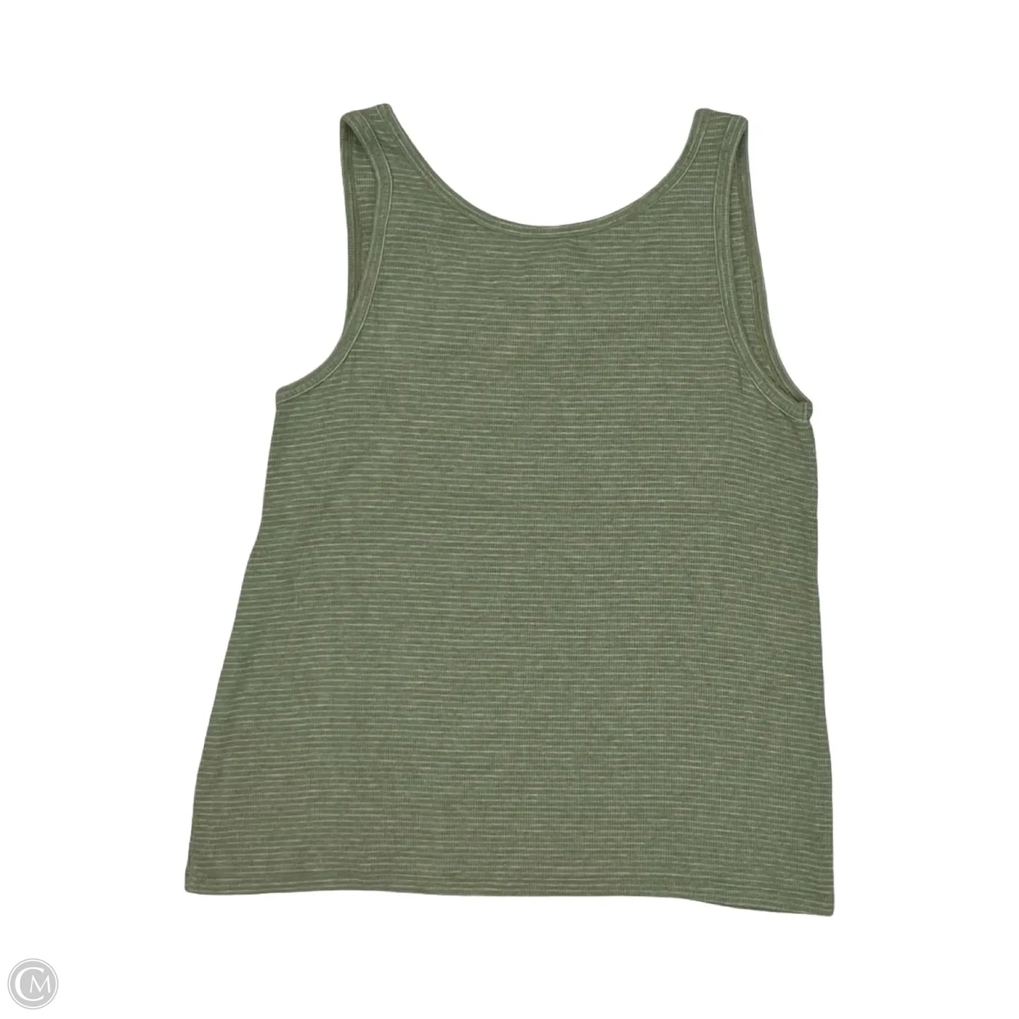Top Sleeveless By Cabi In Green, Size: M