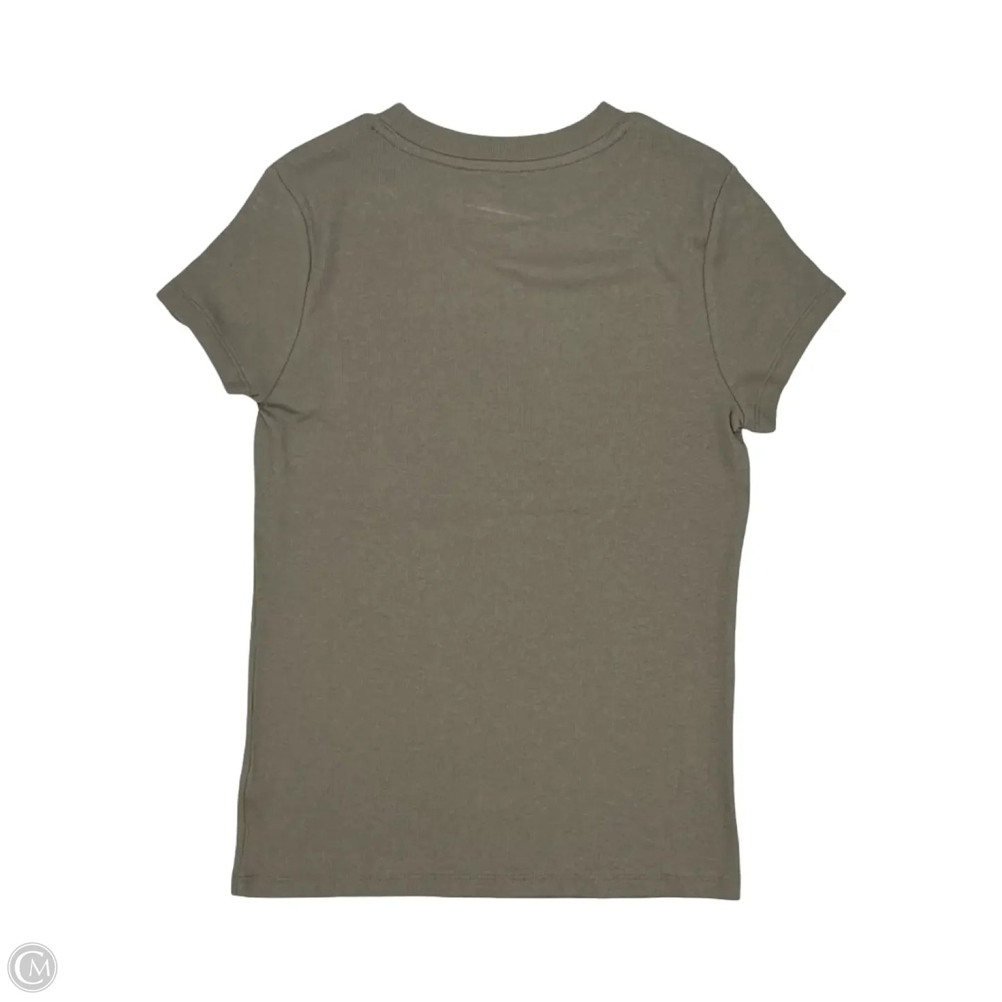 Top Short Sleeve By A New Day In Brown, Size: M