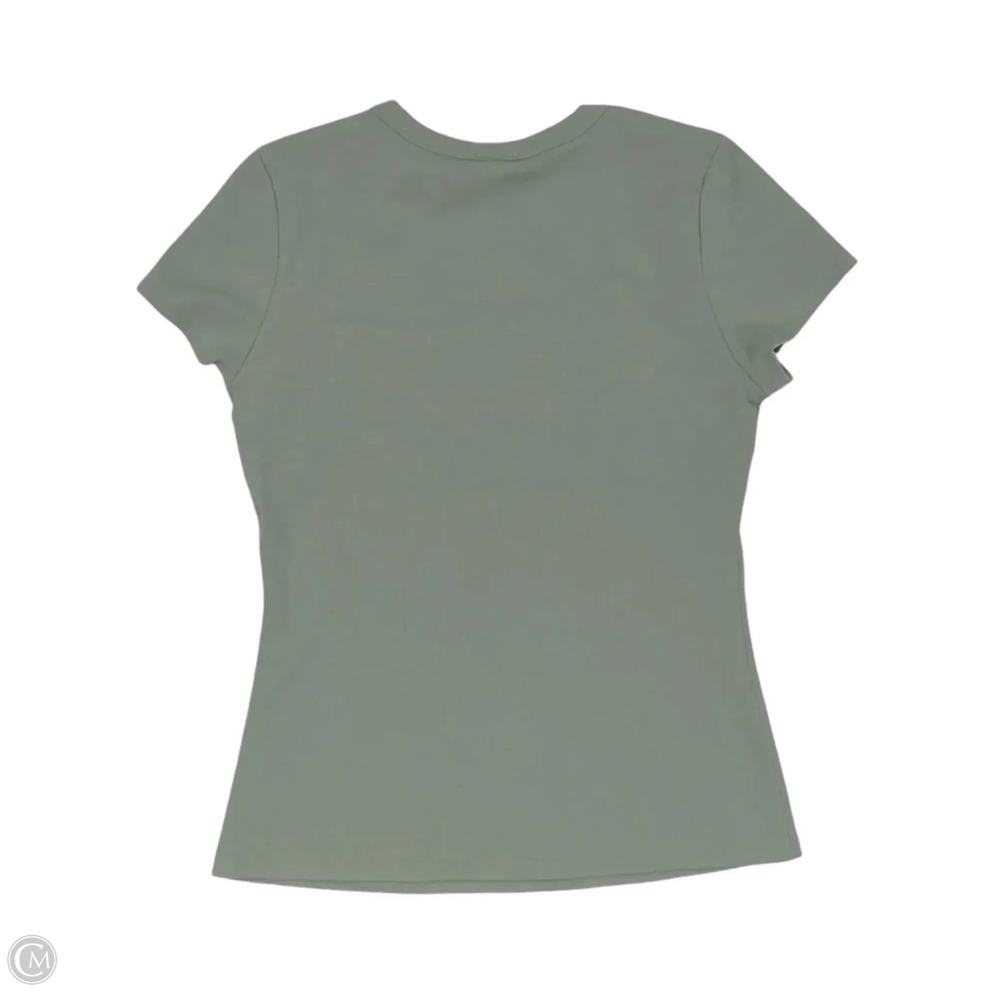Top Short Sleeve By Yelete In Green, Size: L