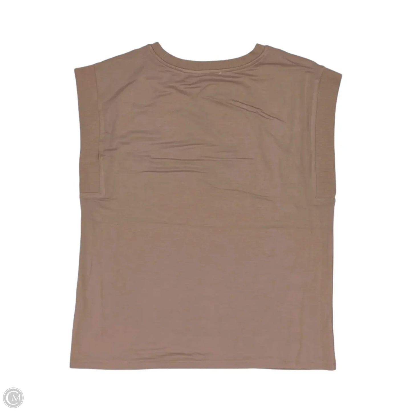 Top Short Sleeve By Staccato In Brown, Size: M