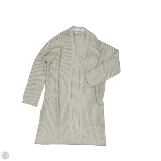 Sweater Cardigan By Pol In Tan, Size: M