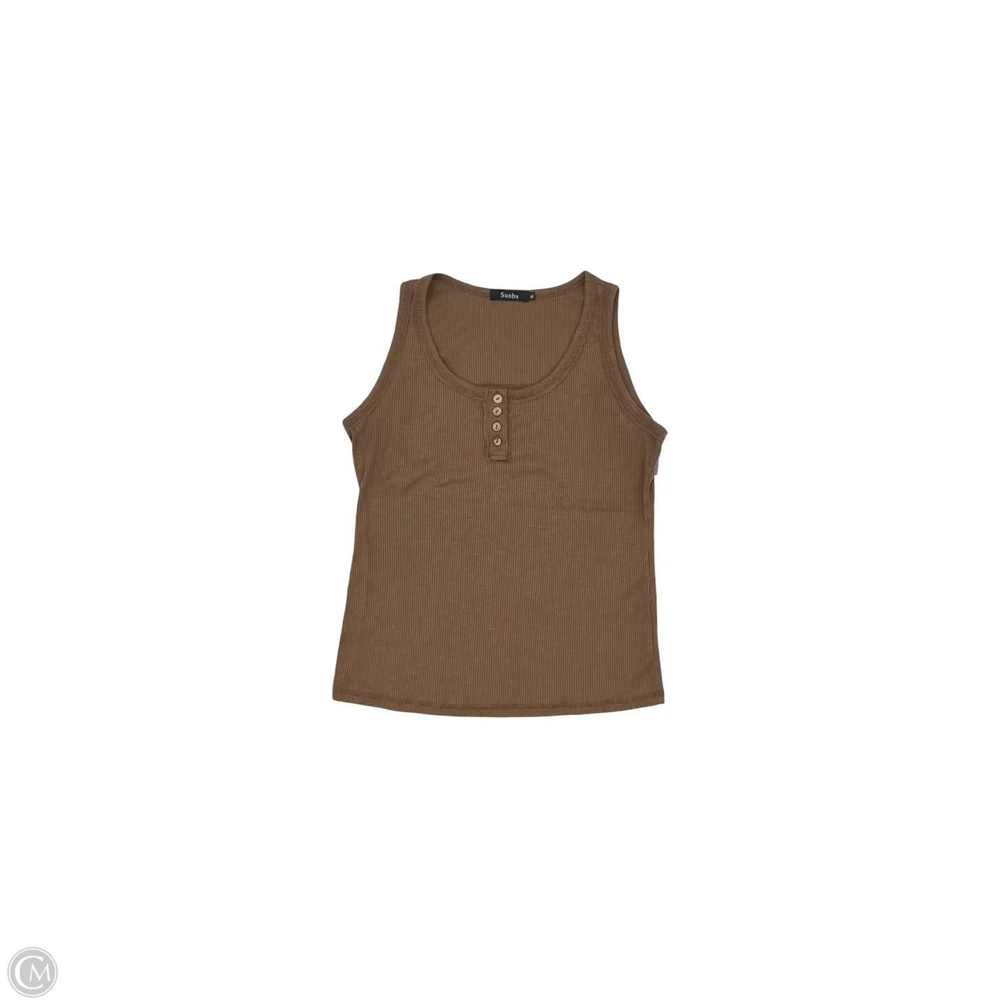 Tank Top By Cmf In Brown, Size: Xl