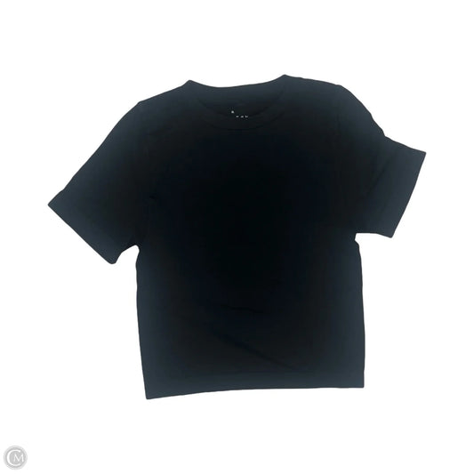 Top Short Sleeve By A New Day In Black, Size: S