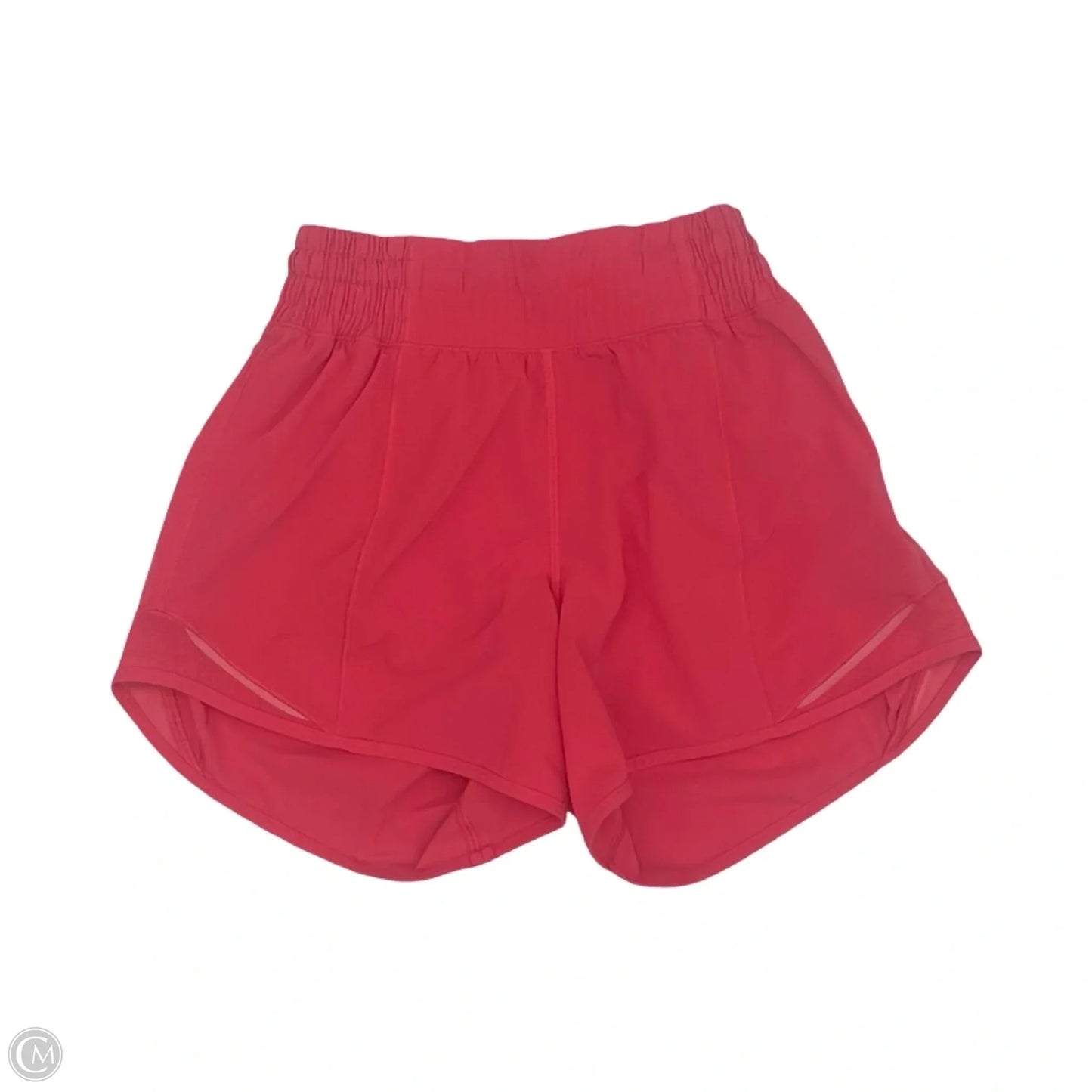 Athletic Shorts By Lululemon In Pink, Size: Xs