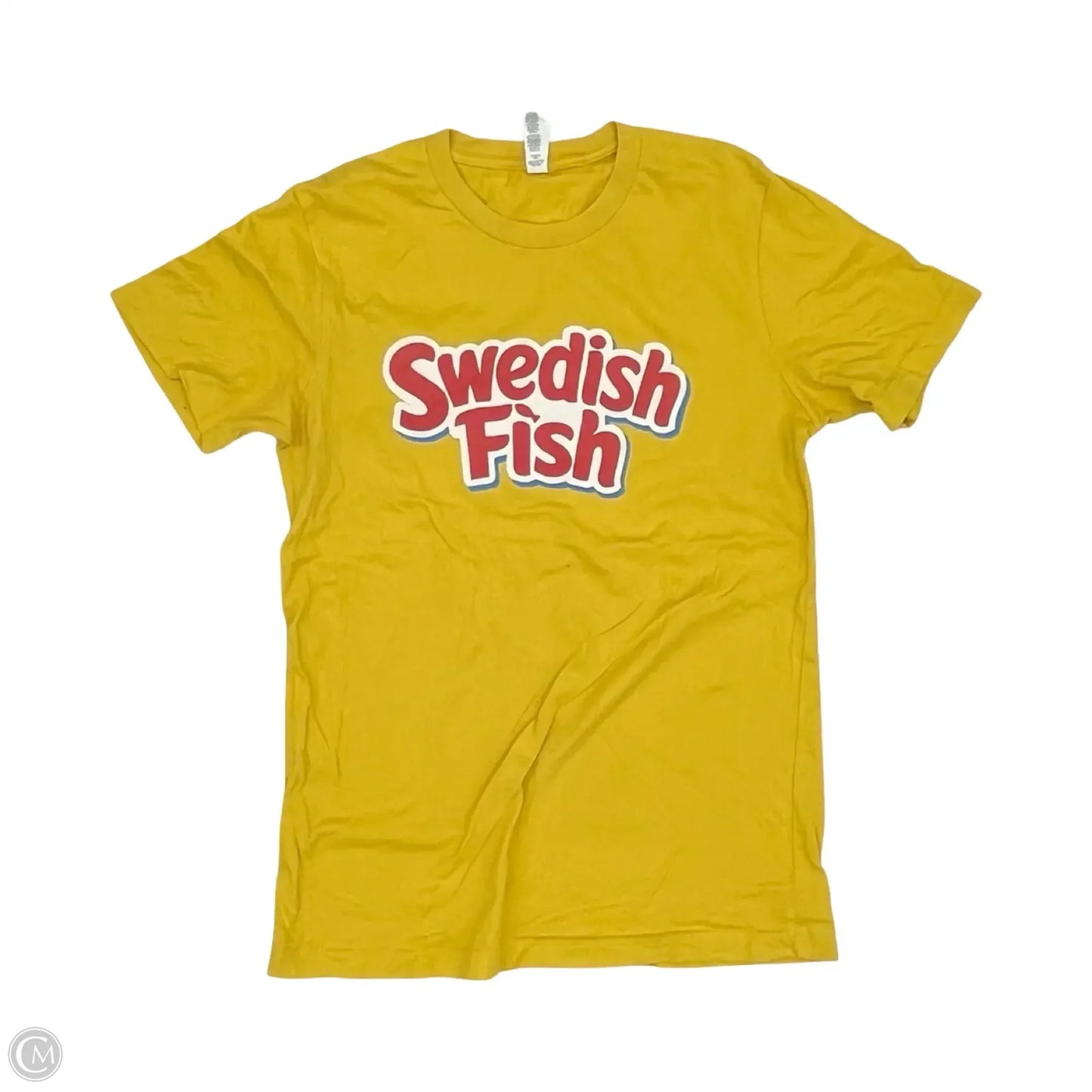 Top Short Sleeve By Canvas In Yellow, Size: M