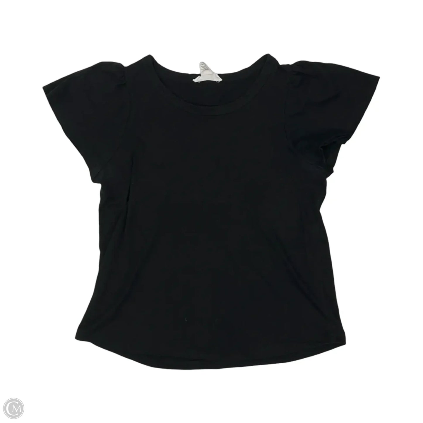 Top Short Sleeve By Workshop In Black, Size: L